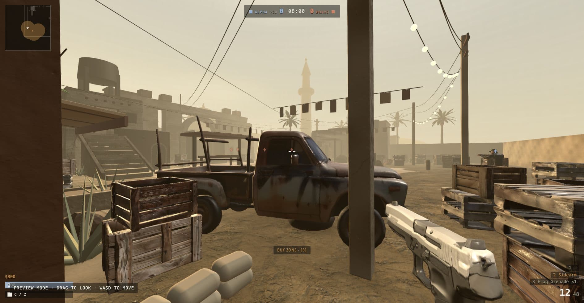 County Stood gameplay in Desert Town